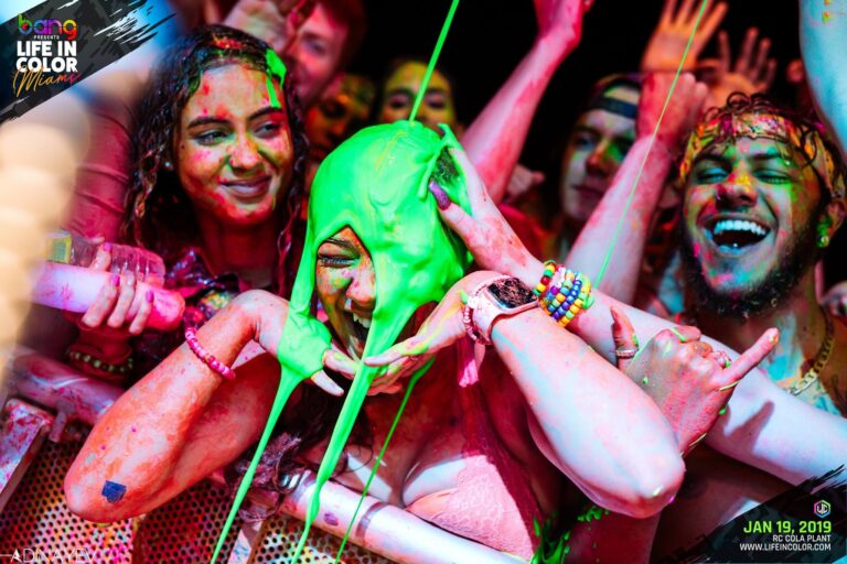 Life in color paint crowd fun 768x512