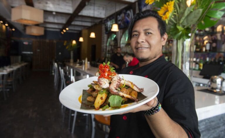 Sarandonga Latin Bistro Grilled Octopus 768x473